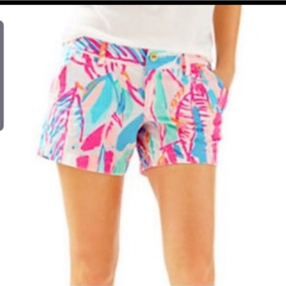 Lilly Pulitzer Out to sea Callahan shorts Size 00 - Picture 1 of 6